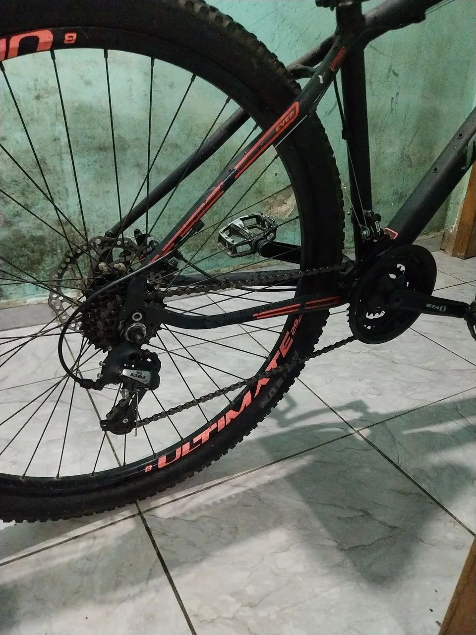 Bicicleta Shimano de aluminio aro 29