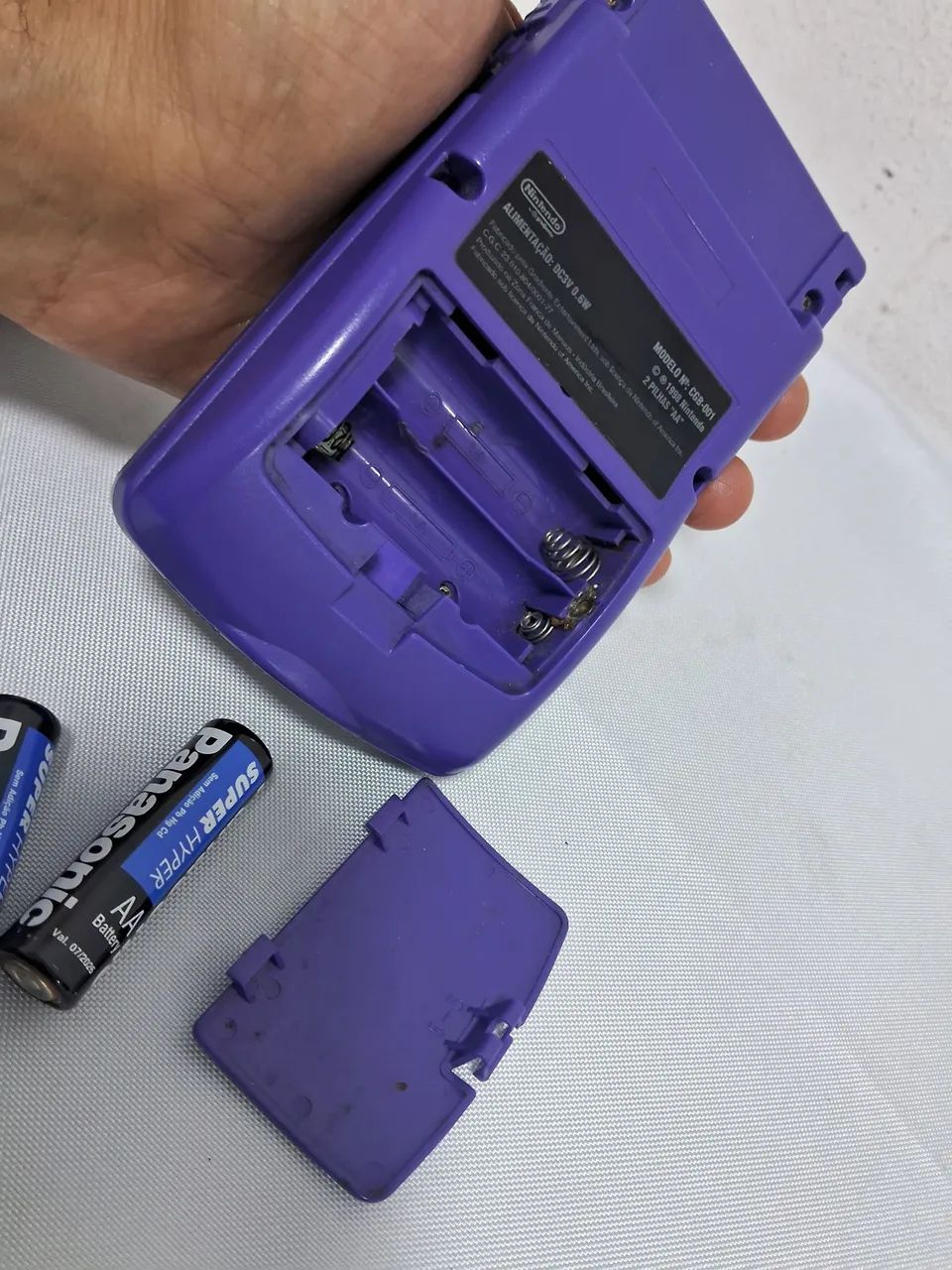 Game Boy Color roxo funcionando perfeitamente +jogo - Foto 2