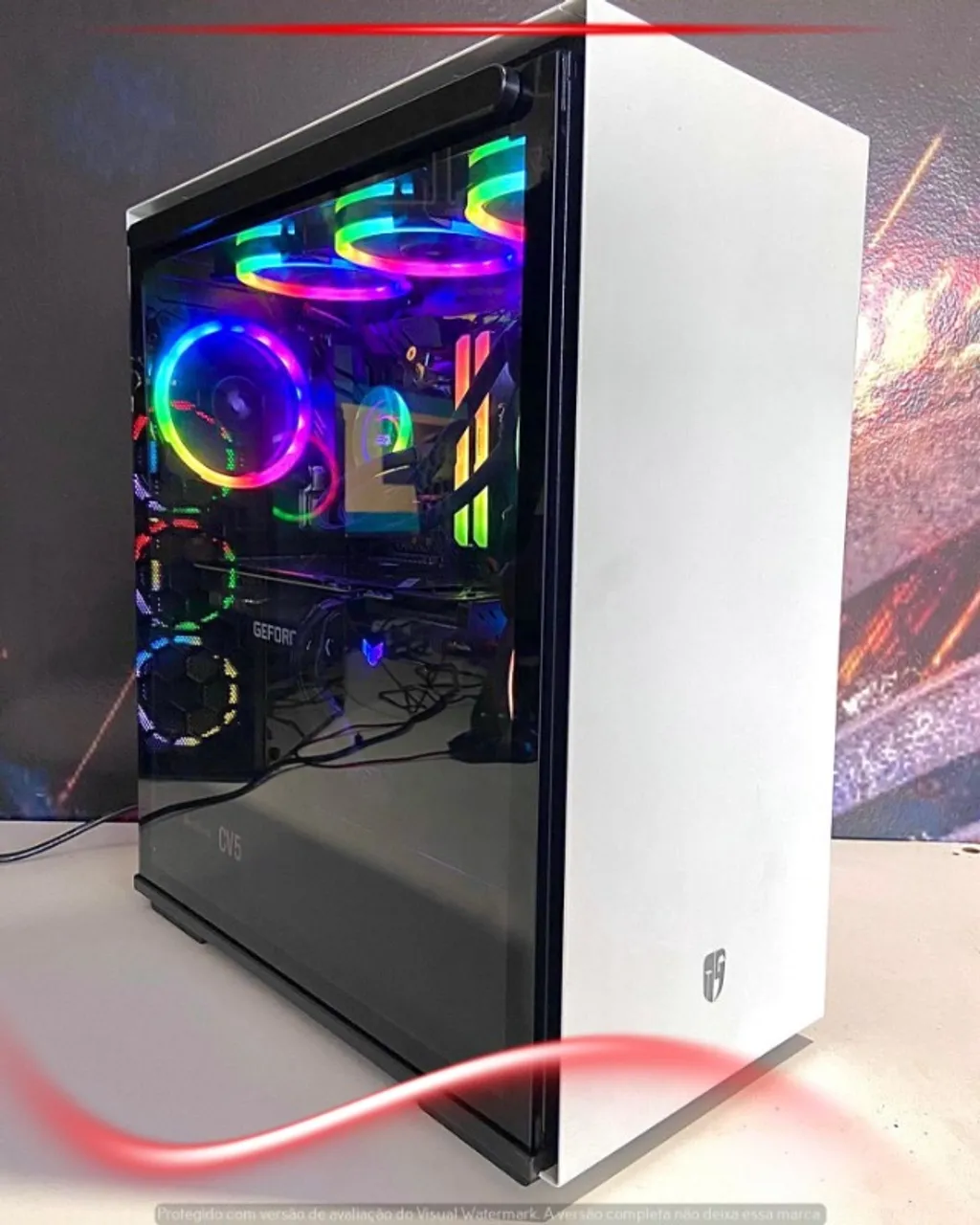 ゲーミングPC/i3 8100/500GB/AMDグラボ/MS Office搭載 PC Gamer i3 8100, 16gb Ram, 128gb Ssd+500gb Hd, Gtx 1650 4gb