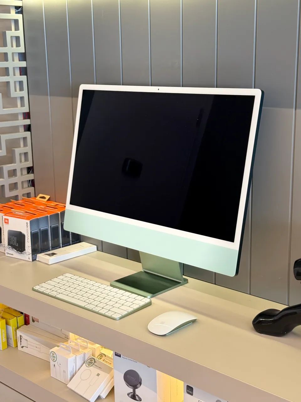 iMac M1 24 Polegadas 8GB 256Gb Verde Usado - Loja Física