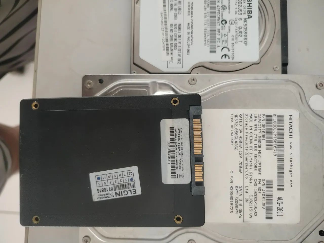 HDs e SSD