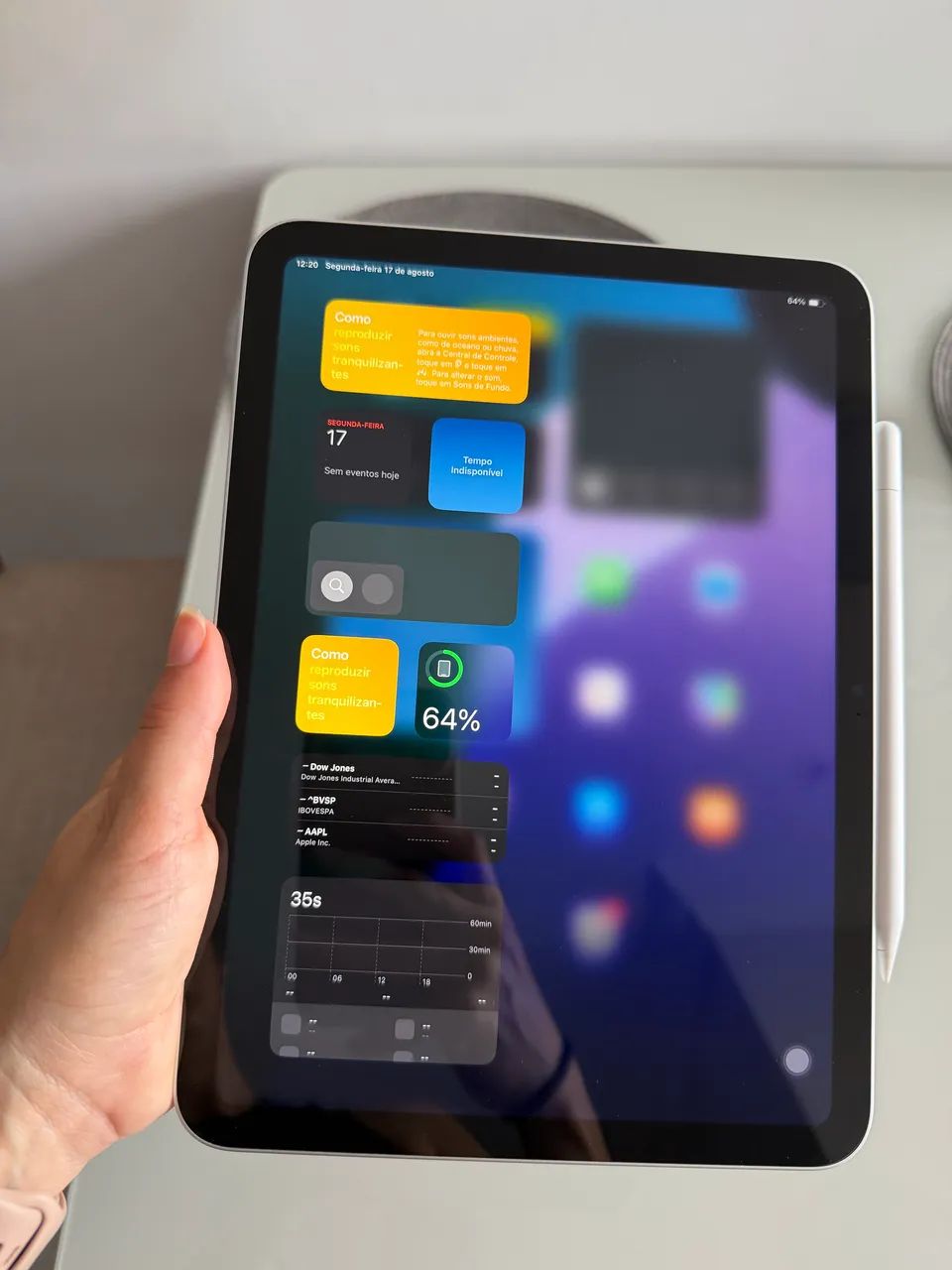 iPad 10 geração e Apple Pencil 2 geração  - Foto 4