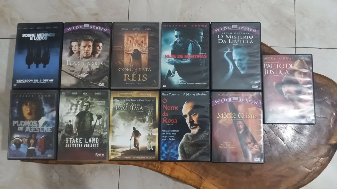 DVDs de Filmes Variados 