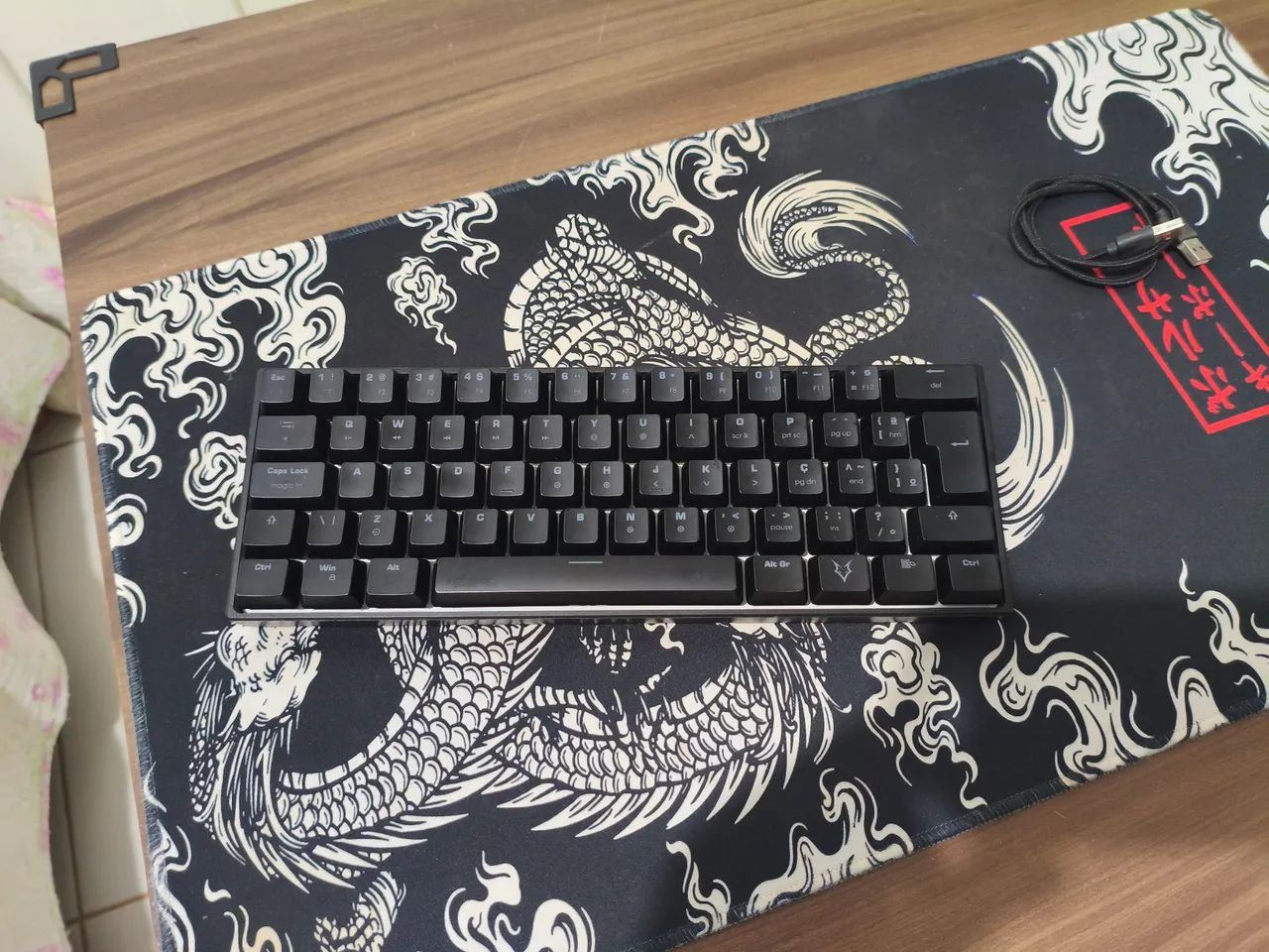 Teclado Husky Blizzard preto - Foto 5