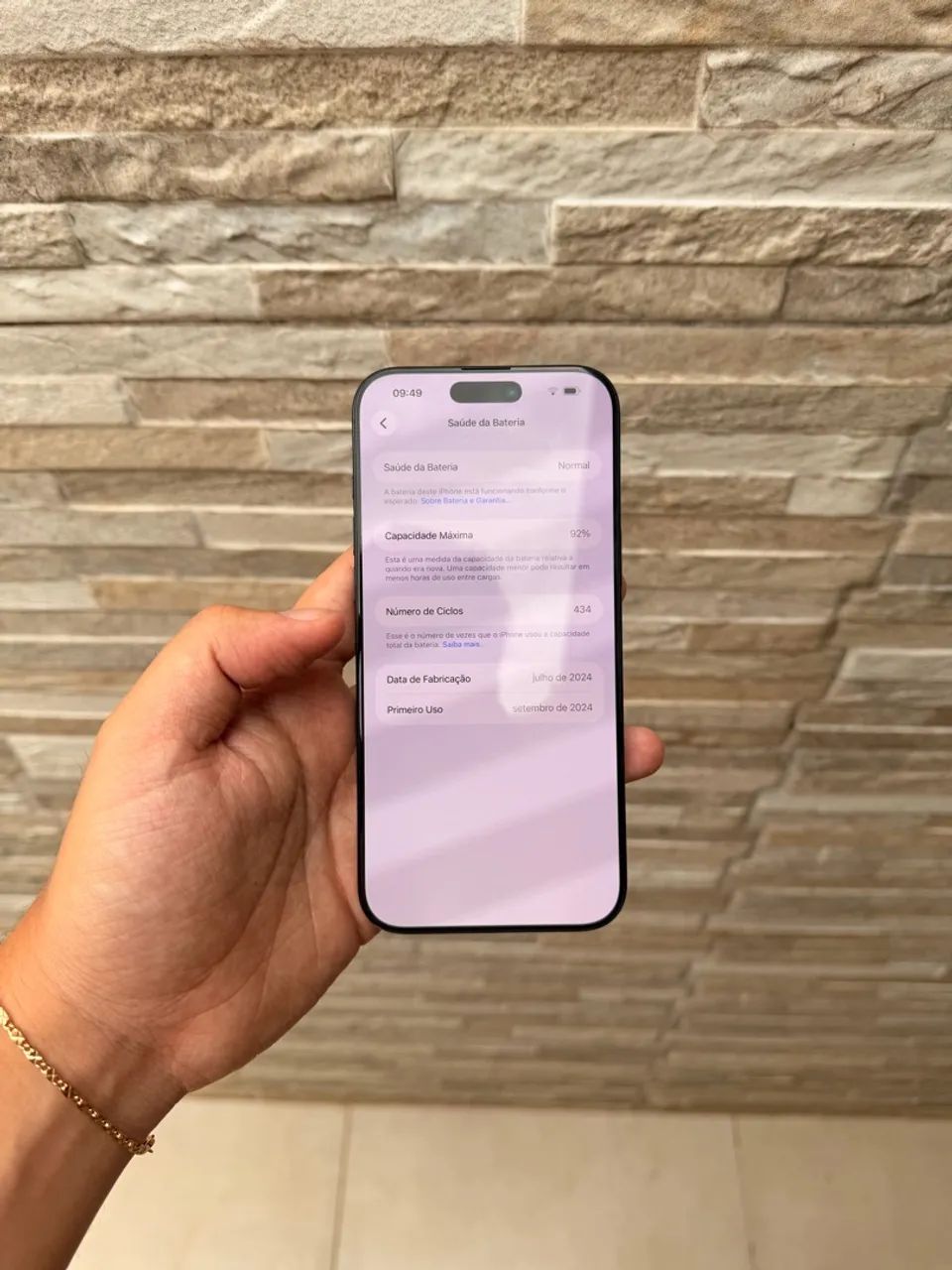 iPhone 16 Pro Max Preto ? Impecável! - Foto 4