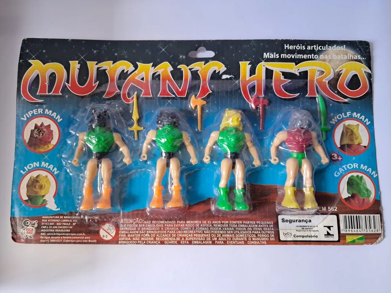 Bonecos Mutant Hero