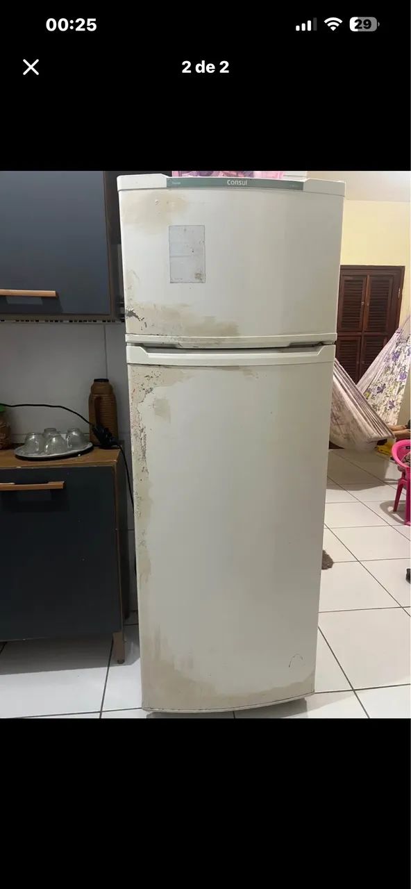 Geladeira Electrolux gelo seco