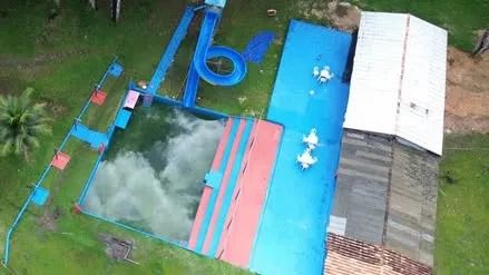 Sítio em Curuçá-Pa com piscina e igarapé.