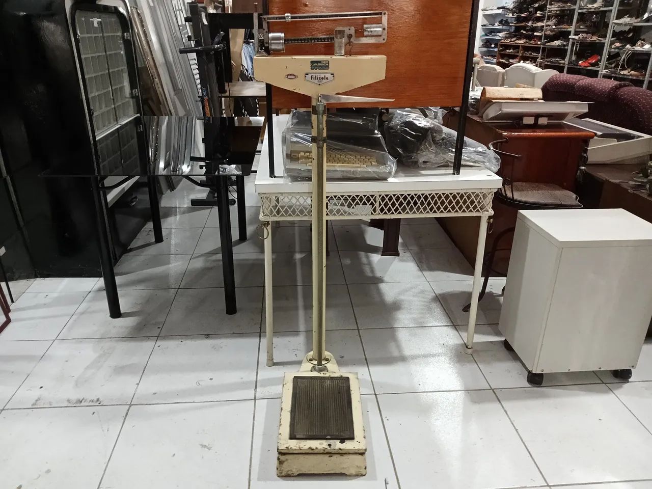 Balança Antropométrica Filizola Antiga 