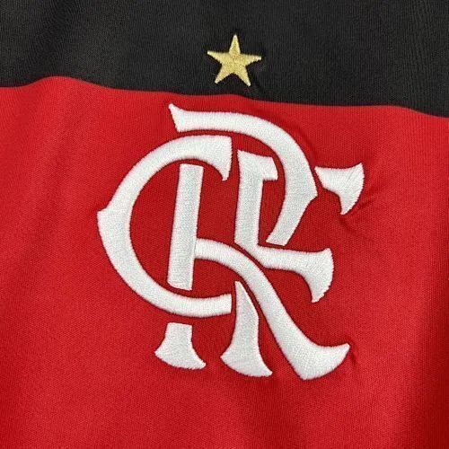 Camisa Flamengo Adidas Preta e Vermelha - Nova - Foto 5