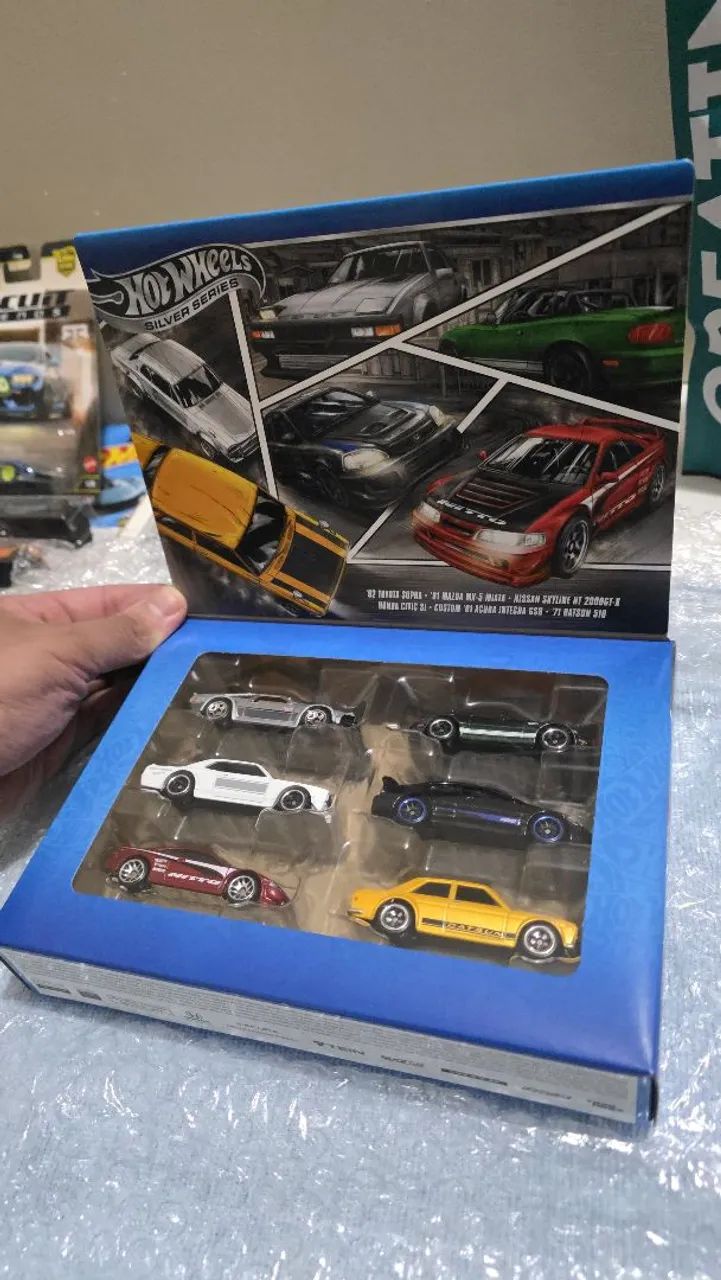 Hot Wheels Silver Series Streets of Japan Multipack - Brinquedos e