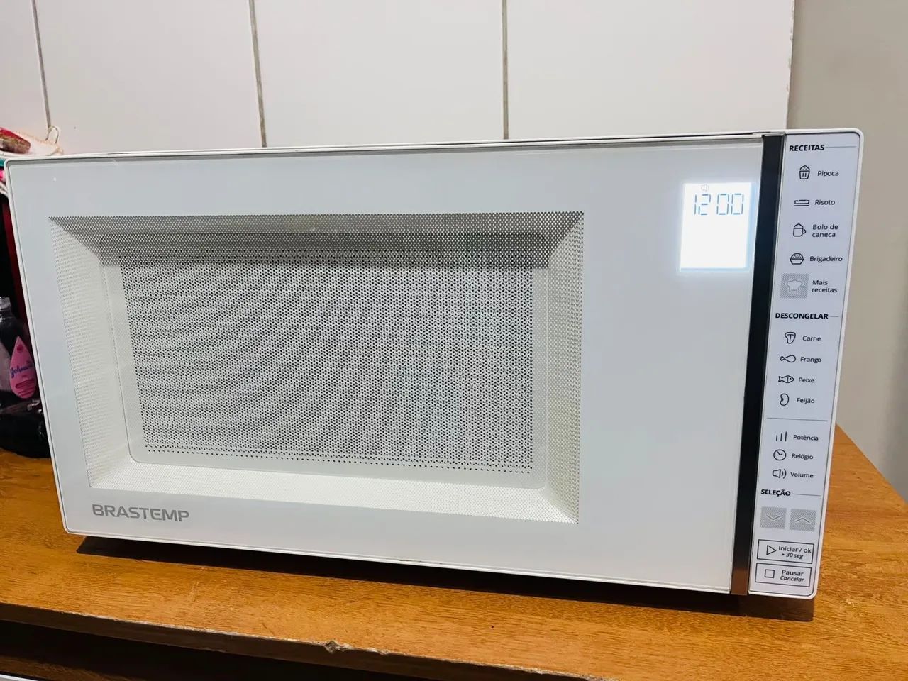 Microondas Brastemp 32 L, entrega grátis  - Foto 5
