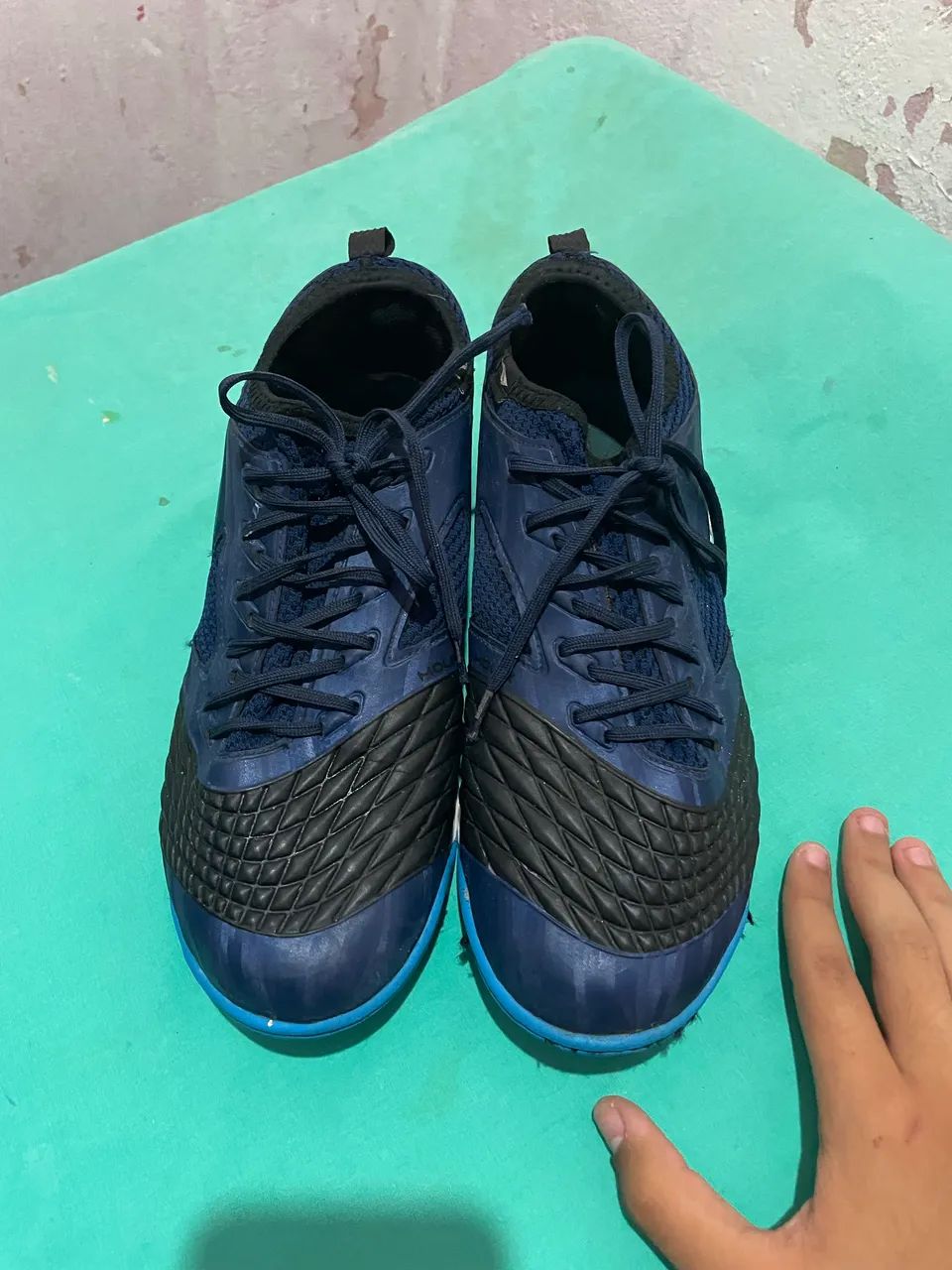  Futsal Penalty Max 1000 Azul - Semi nova  - Foto 6