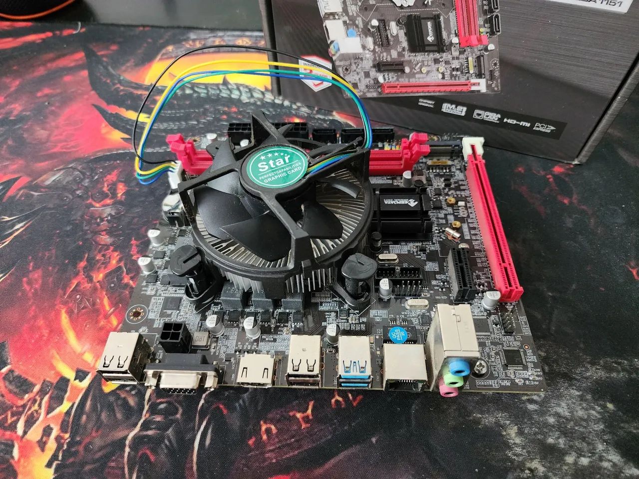 Kit i3 7G + Placa-Mãe Keepdata H110-KDGNV - Foto 2