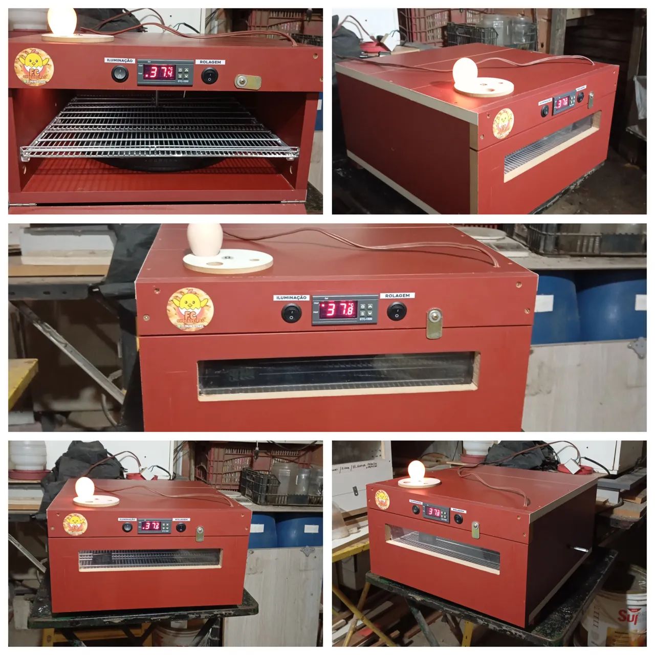 Chocadeira automática com ovoscópio  - Foto 2