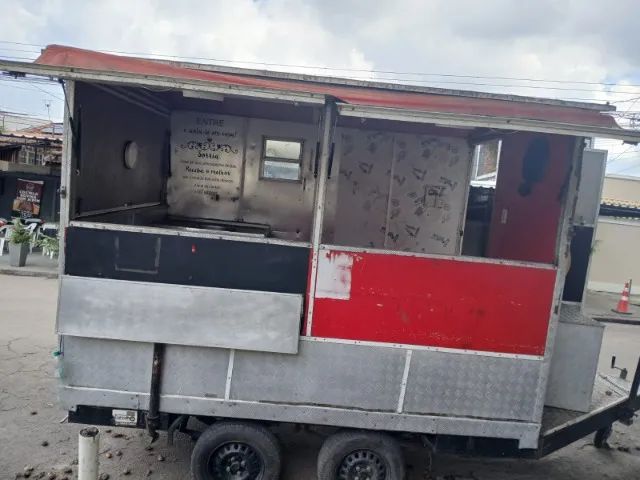 Trailer Food Truck Completo - Pronto para Trabalhar - *