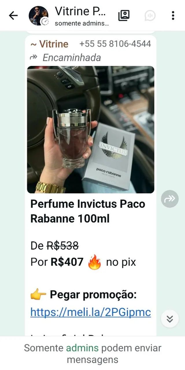 Perfume Invictus Original 200 ml