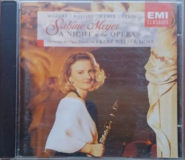 CD Sabine Meyer A Night At The Opera - Made in Holland