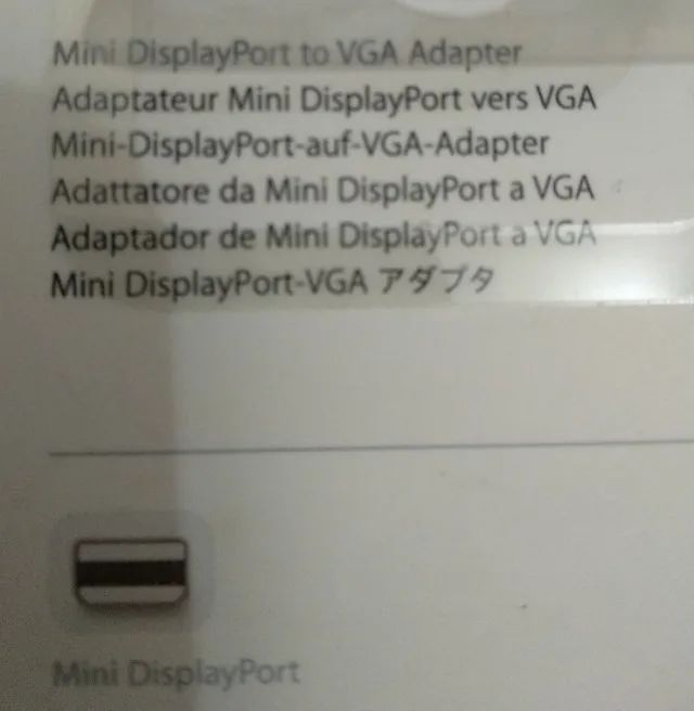 Apple Cabo Adaptador Mini Displayport Para Vga (original) - Foto 5