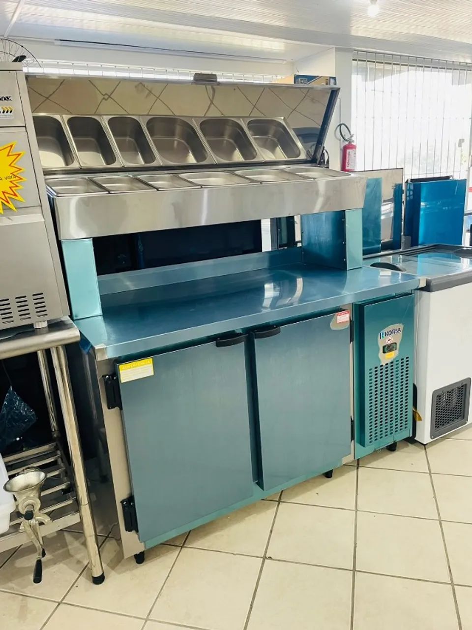 MB CONDIMENTADORA REFRIGERADA 135CM - KOFISA