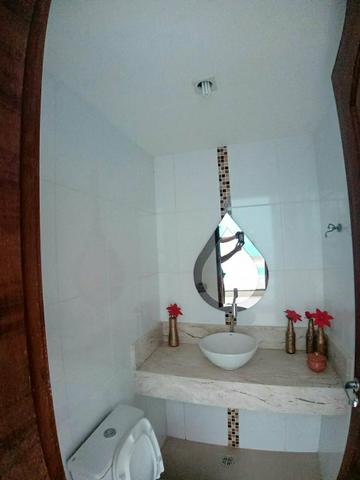 Bela casa 4 quartos com piscina do imóvel ar em todos cômodo condominio luxo - Foto 3