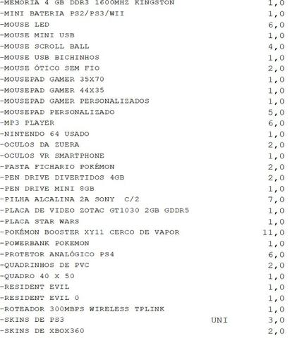 Mercadorias informática, eletrônicos e de nerd/geek de presente. Itens de loja fechada - Foto 4