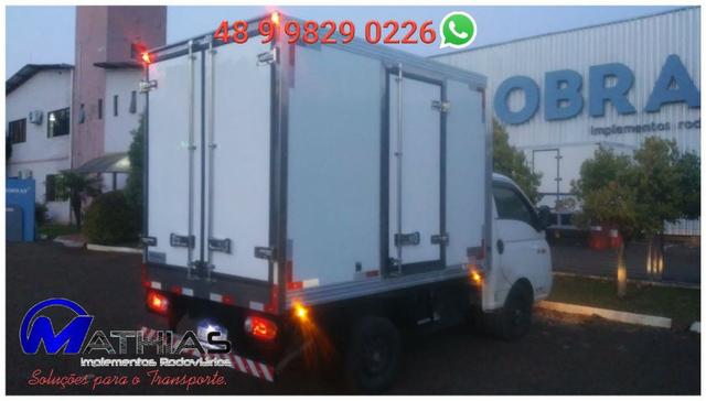 Carroceria camara fria kia bongo e HR Mathias Implementos - Foto 2