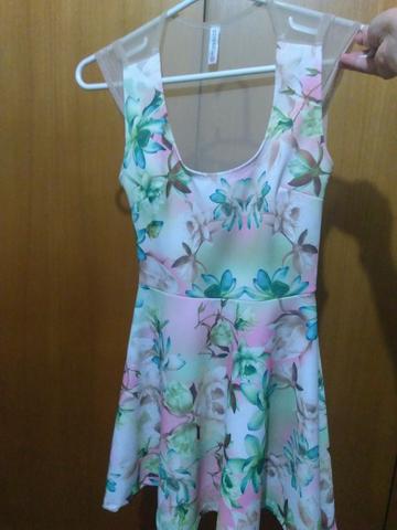 Vestido Floral Mosaico Tam P