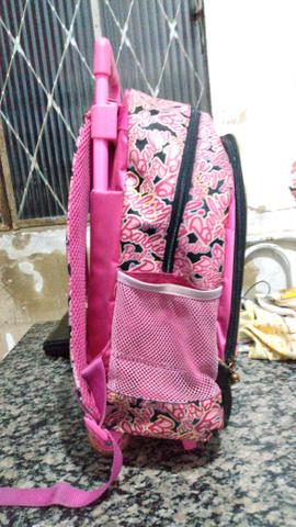 Mochila da Barbie Rosa Infantil - Foto 2