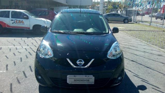 NISSAN MARCH SV 1.6 16V CVT FLEXSTART Preto 2018/2018 - Foto 8