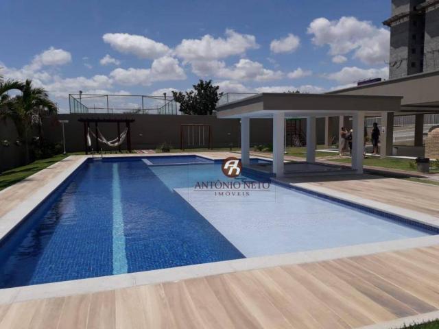 Apartamento NOVO com 3 dormitórios para alugar, 65 m² por R$ 1.150/mês - Messejana - Forta - Foto 4