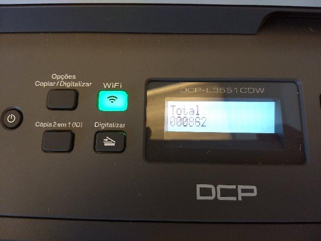 Impressora multifuncional laser colorida DCP- L3551CDW Brother - Foto 2