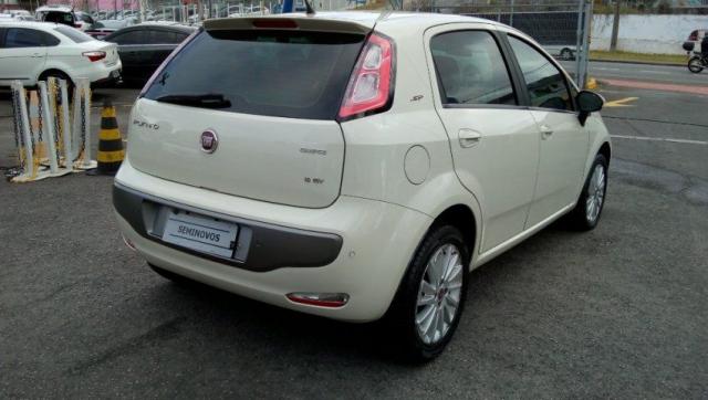 FIAT PUNTO EVO ESSENCE 1.6 16V DUALPLUS FLEX Branco 2015/2016 - Foto 4
