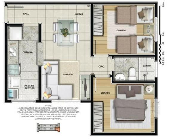 Apartamento na Maraponga 145mil Pronta Entrega - Foto 10