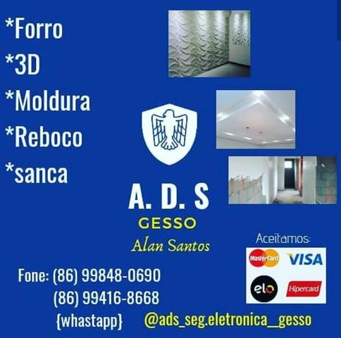 ADS Gesso e segurança eletrônica - Foto 2