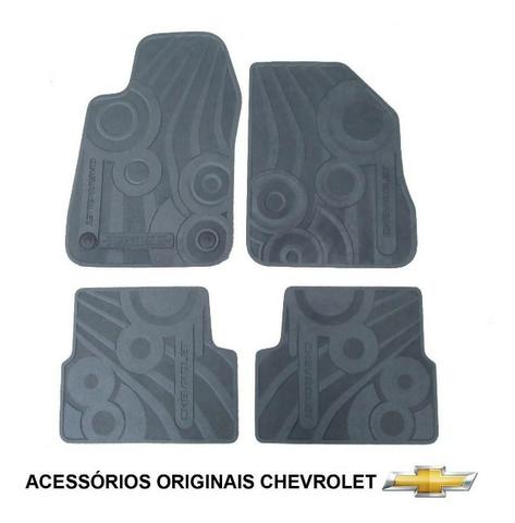 Jogo De Tapetes Pvc Prisma Novo Original Gm 52042049