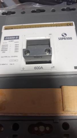 Chave dijuntor soprano ds 800-s 600amp valor 650,00 - Foto 3