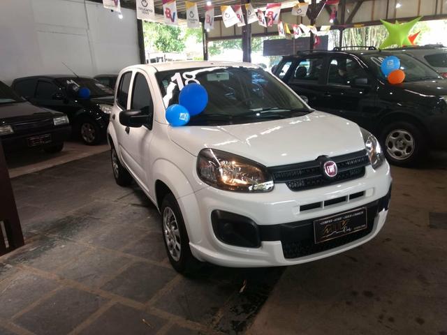 Uno Drive 2017/2018 branca 1.0flex completa - Foto 2