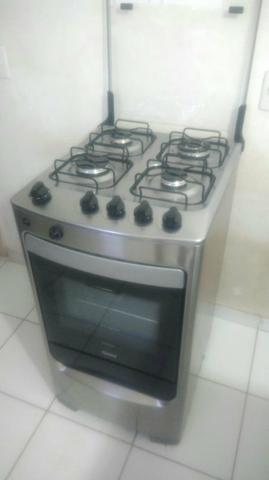 Fogao inox consul, novo, com nota fiscal e garantia de um ano