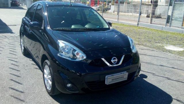 NISSAN MARCH SV 1.6 16V CVT FLEXSTART Preto 2018/2018
