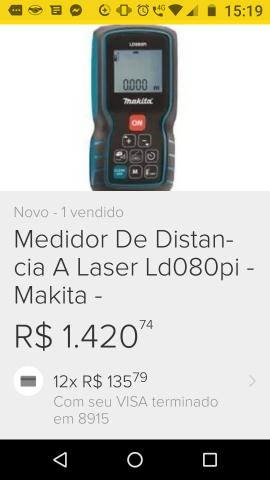Medidor de distância a laser