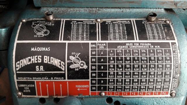 Torno mecanico sanches blanes caixa norton - Foto 6