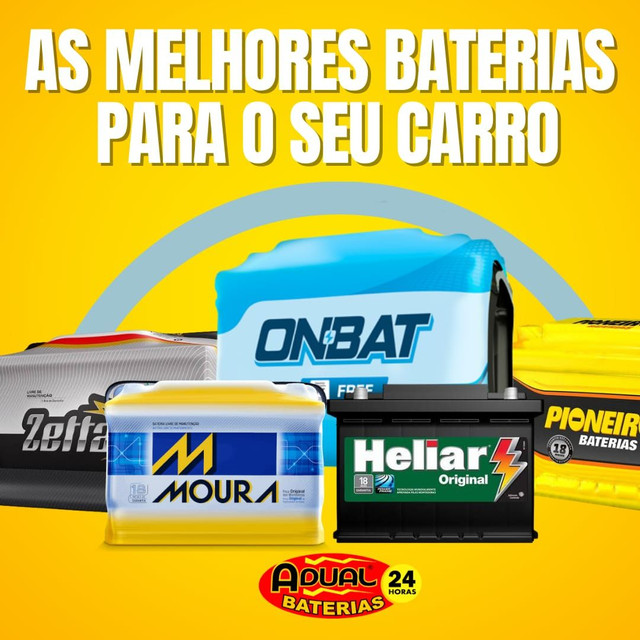 Baterias automotivas preço baixo e qualidade 3399-9553