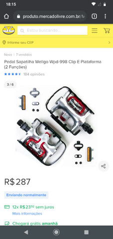 Par de pedal wellgo wpd-998 - Foto 5