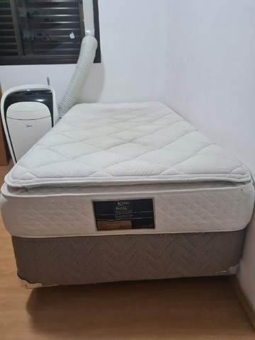 Cama Box com Colchão King Koil Viúva - 110cm X 198cm x 17cm - Foto 4