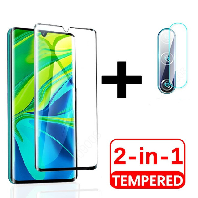 Kit Película 9D Vidro Temperado para Xiaomi Mi 9 Lite / Mi A3 Lite