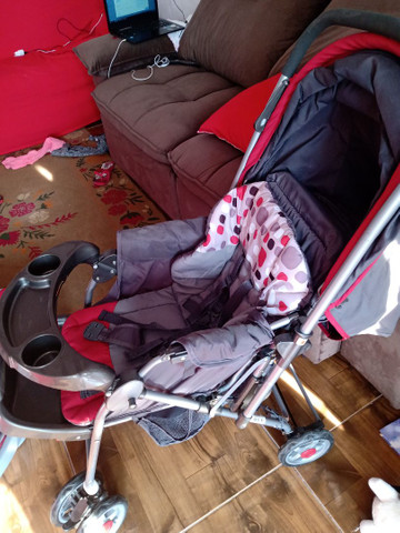 Carrinho mais Bebê conforto da Marca Cosco - Foto 3
