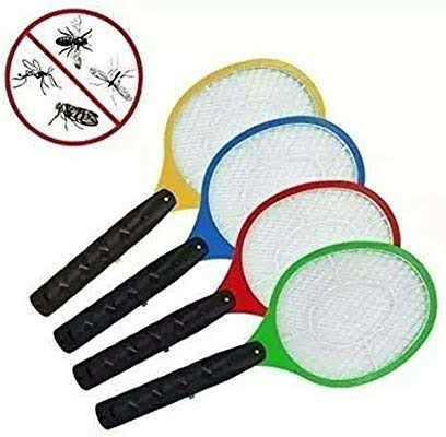 Raquete Para Matar Mosquitos E Moscas Recarregável 110/220 - Foto 2