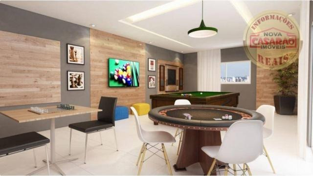 Apartamento com 2 dormitórios à venda, 77 m² por R$ 419.958 - Maracanã - Praia Grande - Foto 16