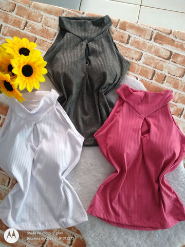 Blusas e regatas no atacado - Foto 4